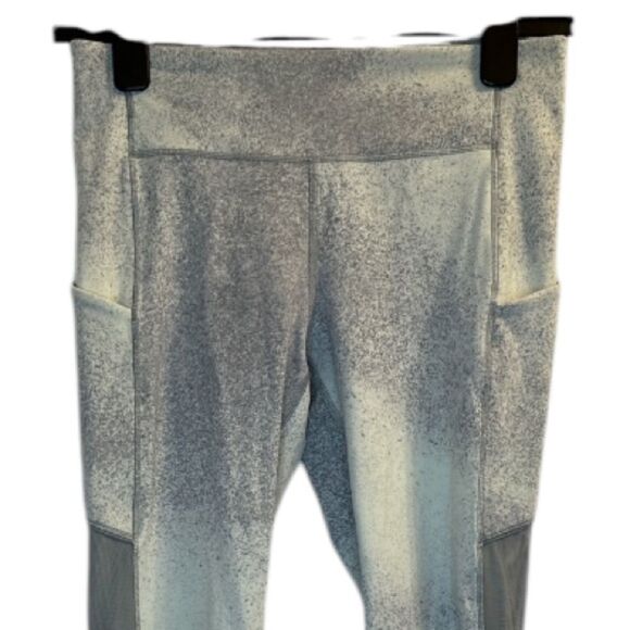 LULULEMON Speed Up Crop Mesh 21" Ocean Spray Gray Cast - Picture 9 of 9